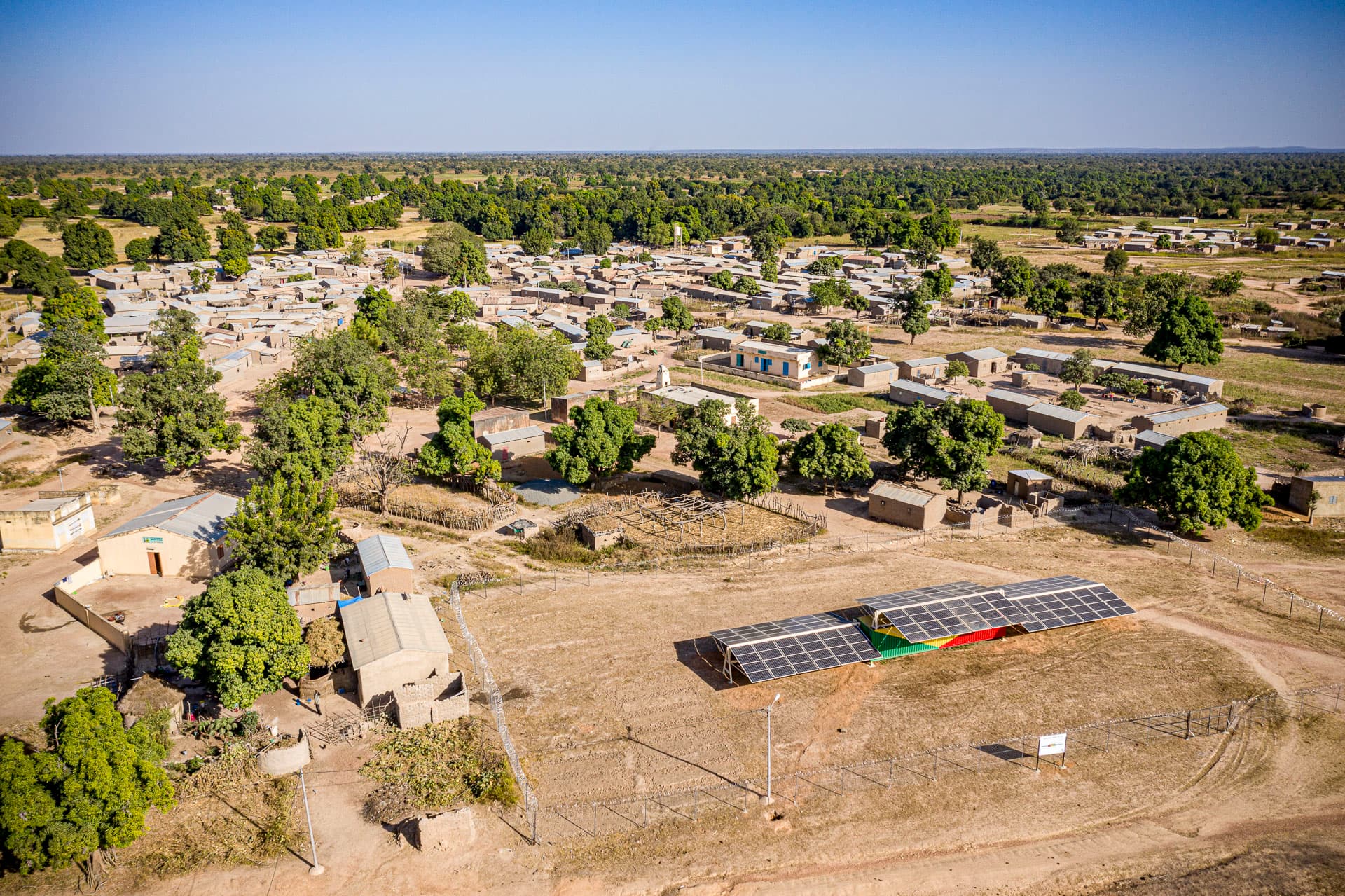 Africa GreenTec Solartainer in Mali
